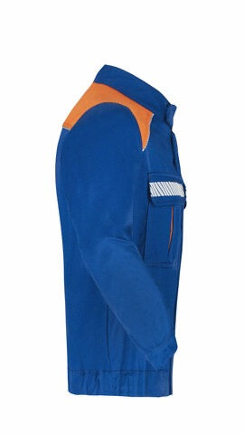Jugendfeuerwehr-Blouson aus Baumwollmischgewebe mit segmentierter Bestreifung