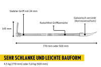 Halligan-Tool mit Hebelklaue